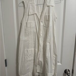 White Guayabera Sundress from Cuba